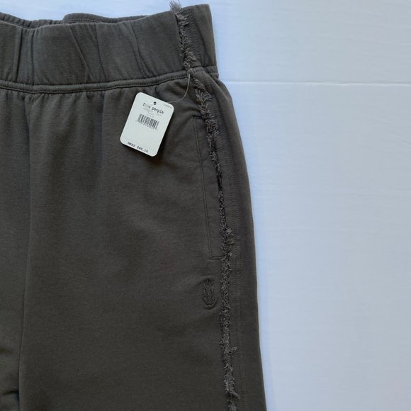 NEW Free People Where The Wind Blows High Rise Black Jogger Womens Size XS - Picture 10 of 16